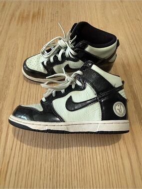 Nike Dunk high barely green all star game editon shoes